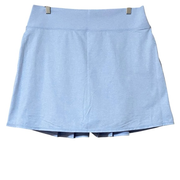 Izod Pants - IZOD Performance Skort With Back Pleats XL Light Blue Tennis Pickleball NWT